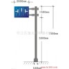 交通运输标志牌、安全防范指示牌、标志杆、灯杆