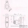 ELESA锁，锁具，带锁的T型手柄