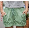 2015 - the new summer high waisted wide leg elastic waist relaxed casual pants knickers