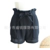 Summer Chiffon ribbon bow LADIES SHORTS slim waisted shorts craftsmanship bud YKK