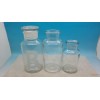 High white material, big mouth reagent bottle glass bottle of glass and bottle of laboratory glasswa