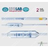 2ml移液管 2ml刻度/量度/大肚移液管 实验室器皿