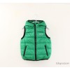 Foreign children children candy colored letters embroidered hooded down vest down vest