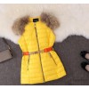 Autumn and winter of 2014 new women's all-match slim sleeveless vest vest thick warm down vest with