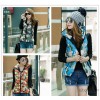 2014 new winter vest Korean Short slim hooded camouflage upset down vest 90