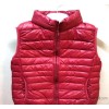 Direct manufacturers winter thin down vest women slim collar down jacket