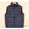 Feather Ma Jianan add fertilizer XL MENS winter light Book feather vest collar solid large vest