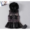 YIYG 2014 genuine brand new winter raccoon Mao Damao horse collar down vest