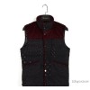 2014 surplus of fashion leisure slim 100% Cotton Mens New down vest