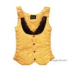 Female down vest short slim down vest thickened shoulder in Macan wear down jacket warm underwear