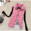 2014 new female thin down collar vest slim down vest