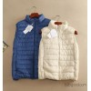 Male and female lovers ~ portable ultra-thin light down vest and white eiderdown waistcoat warm down