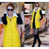 2014 autumn and winter fashion and leisure even cap thick large code in long down jacket