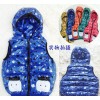 Manufacturers selling apple XH516 children down vest vest Girls Hooded feather Tong apple