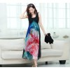 2015 summer new Suso two piece dress dress Bohemia stamp skirt