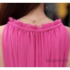 In the summer of 2014 new Bohemia beach dress skirt color Collar Chiffon Skirt Dress Code of lotus l