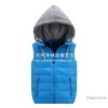 Foreign children children candy colored children pure hooded down vest winter warm down vest