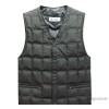 New winter wear vest in elderly male feather down jacket collar V Down Vest Size warm waistcoat