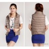 2014 excellent home new women's senior lightweight models down vest collar down vest