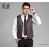 Tim Rui 2014 genuine brand men's business casual seamless feather vest vest