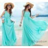 Vest skirt put Bohemia dress elegant color dress holiday in Sanya