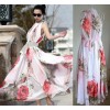 2014 new chiffon dress elegant red lotus leaf edge design large swing Bohemia dress