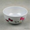 Cute cartoon tableware manufacturers selling hellokitty latest melamine bowl