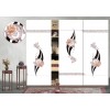 Art glass wardrobe glass curtain wall glass wall glass door glass door