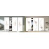 Super white glass, glass carving wardrobe door, art glass factory direct price Congyou