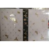 Love in the gold Qiuyin lines explosion-proof ultra white glass art