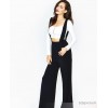 Wide Leg Pants Black Jumpsuit