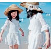 Double trumpet sleeve lace skirt sleeve dress for lady Tong Xia Chun Lin a focus on behalf of childr