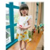 Children's mixed batch of agent 2015 new summer children dress false two Princess Dress Girls micro