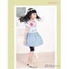 Free fairy summer 2015 fashion Korean kids girls girls Girls Princess Dress Girls T-shirt skirt