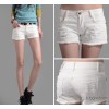 Poop cheap clearance denim shorts female summer Korean curling new shorts to spread the goods