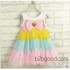 Children's clothing wholesale factory direct shipment of 2013 Korean Girls Summer Flower Color Rainb