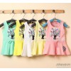 Solid colors for selection of cotton lace dress (95% and above) to grab hot Princess Dress Dress