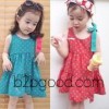 Ladies coat Huafei garment production 2015 new children summer Kids Girls skirt female children deni