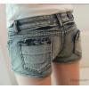 2015 summer new shorts female Korean loose slim hole denim shorts jeans