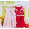 2015 new Korean girls skirt Princess Dress collar vest dress summer YS8233 V