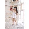 The 2015 summer new kids all-match sequined vest dress Korean fashion girls princess skirt dress