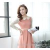 2014 Korean sweet temperament thin Princess Dress doll collar winter long sleeved dress