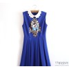 The Korean version of the new summer female sweet and pure lady sleeveless chiffon dress casual loos