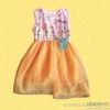 2014 Summer new Korean children girl children dress baby fluffy yarn princess skirt