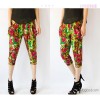 Shipping summer Korean casual pants slim pants pants wholesale fashion ladies Haren old flower pants