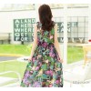 2015 summer new Bohemia Floral Chiffon dress female dress beach skirt thin dress