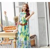 Spring and summer Korean chiffon dress dress skirt size Bohemia Beach Resort loose dress