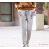 Mall Korean taper waist cotton pants feet thin women's casual pants pants