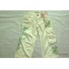 Manufacturers custom-made cotton embroidery button mushroom stone women's casual pants foreign trade