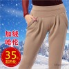 2014 winter new explosion with cashmere thickened Haren pants female Korean micro elastic large leis